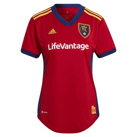 adidas women's mls replica team jersey real salt lake|Women's Real Salt Lake adidas Red 2024 Peak Utah Replica Jersey.